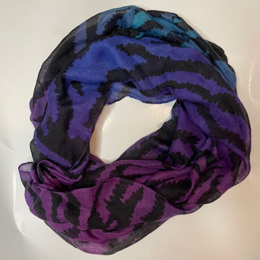 Zebra Chatties Infinity Scarf